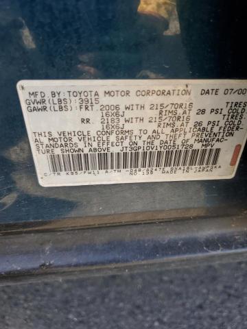 Photo 12 VIN: JT3GP10V1Y0051728 - TOYOTA RAV4 