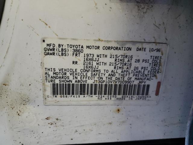 Photo 11 VIN: JT3GP10V7V7009907 - TOYOTA RAV4 