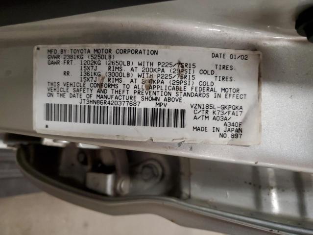 Photo 13 VIN: JT3HN86R420377687 - TOYOTA 4RUNNER SR 