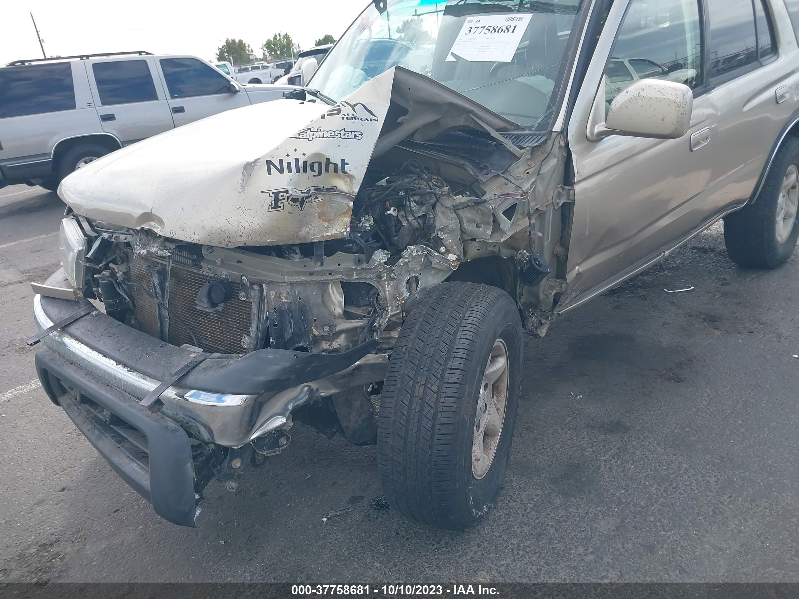 Photo 5 VIN: JT3HN86R810355464 - TOYOTA 4RUNNER 