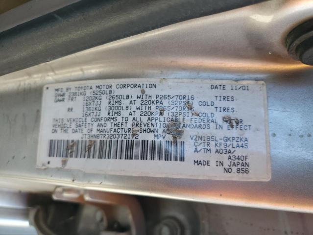 Photo 11 VIN: JT3HN87R320372172 - TOYOTA 4RUNNER 