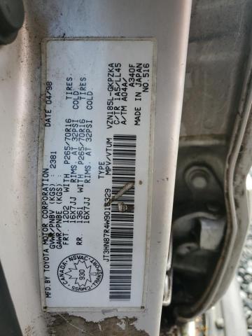 Photo 12 VIN: JT3HN87R4W9016329 - TOYOTA 4RUNNER LI 