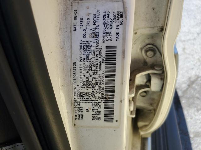 Photo 11 VIN: JT3HN87R610358586 - TOYOTA 4RUNNER LI 