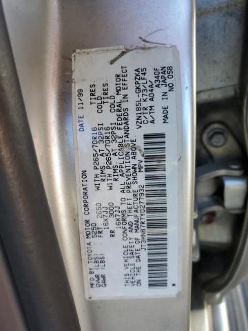 Photo 11 VIN: JT3HN87R7Y0277932 - TOYOTA 4RUNNER LI 