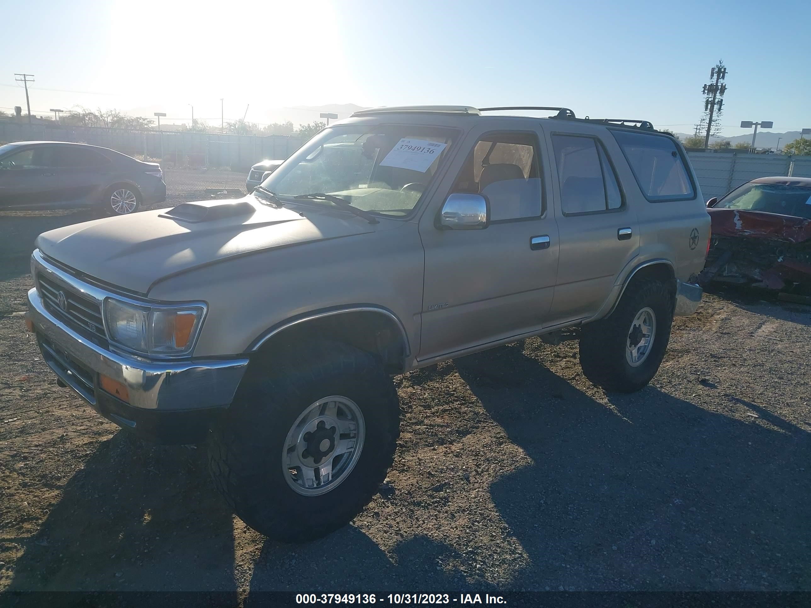 Photo 1 VIN: JT3VN39W0S0176652 - TOYOTA 4RUNNER 