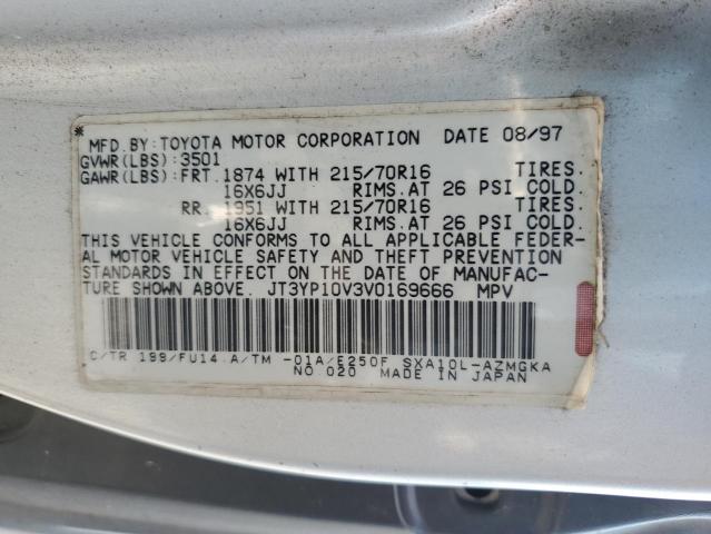 Photo 12 VIN: JT3YP10V3V0169666 - TOYOTA RAV4 