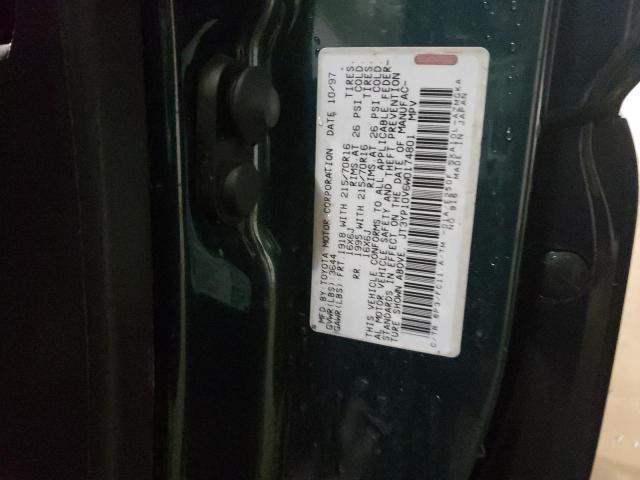 Photo 9 VIN: JT3YP10V6W0174801 - TOYOTA RAV4 