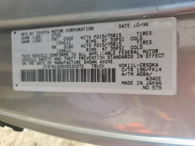 Photo 11 VIN: JT4TN12D6V0030972 - TOYOTA T100 