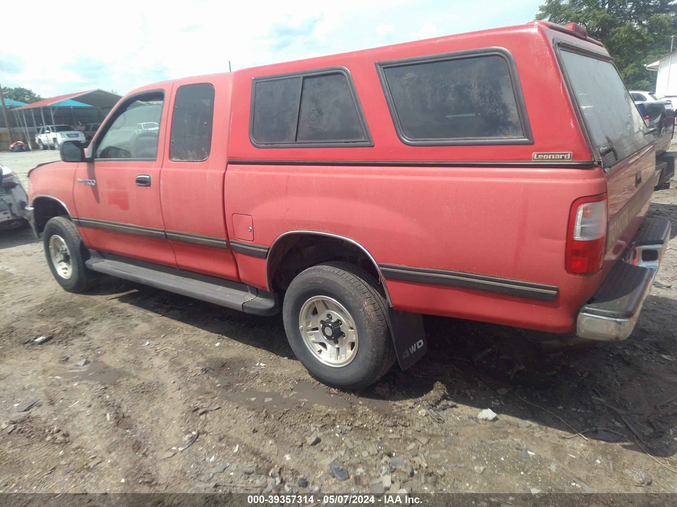 Photo 2 VIN: JT4UN24D0T0031345 - TOYOTA T100 