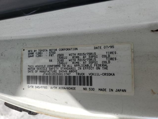 Photo 11 VIN: JT4VD12E2S0013747 - TOYOTA T100 