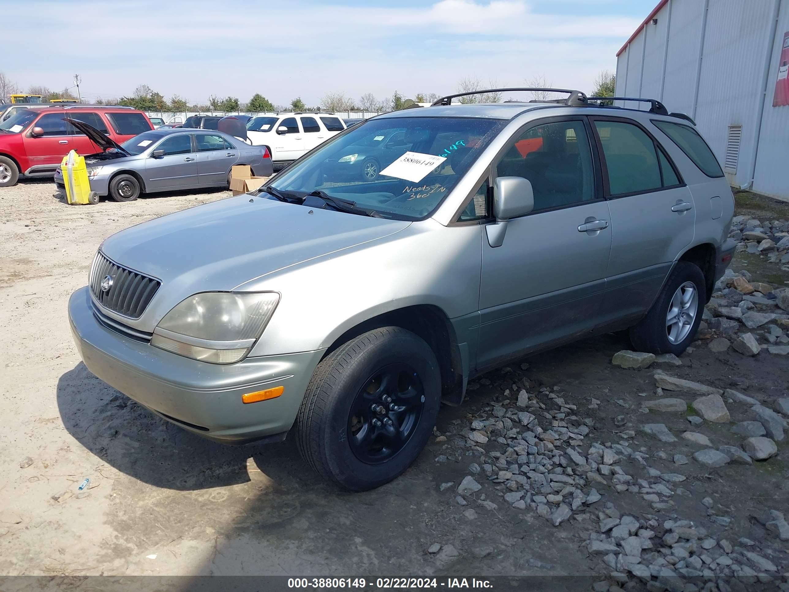 Photo 1 VIN: JT6GF10U9X0020030 - LEXUS RX 