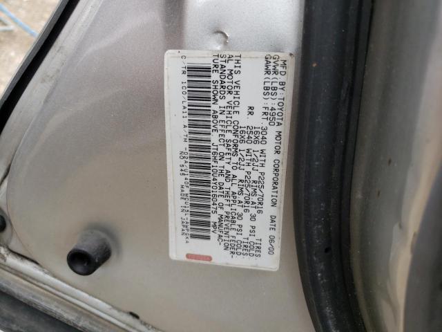 Photo 12 VIN: JT6HF10U4Y0160475 - LEXUS RX 300 