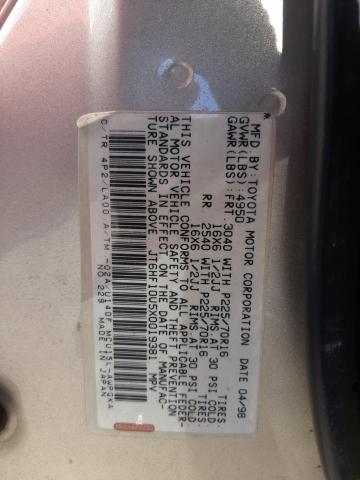 Photo 9 VIN: JT6HF10U5X0019381 - LEXUS RX 300 