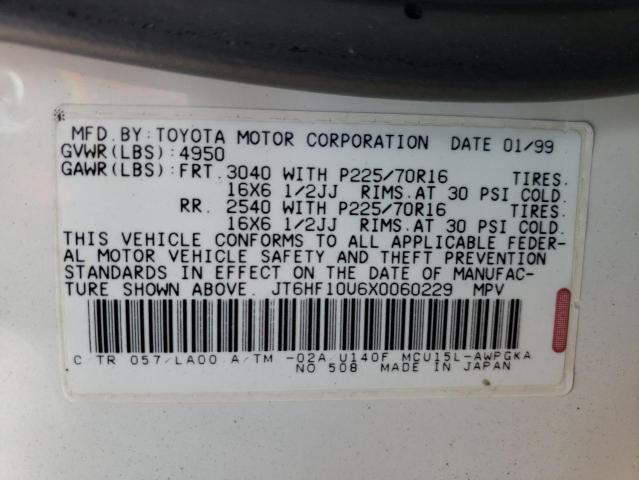 Photo 9 VIN: JT6HF10U6X0060229 - LEXUS RX 300 