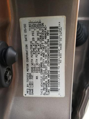 Photo 12 VIN: JT6HT00W3Y0116794 - LEXUS LX470 