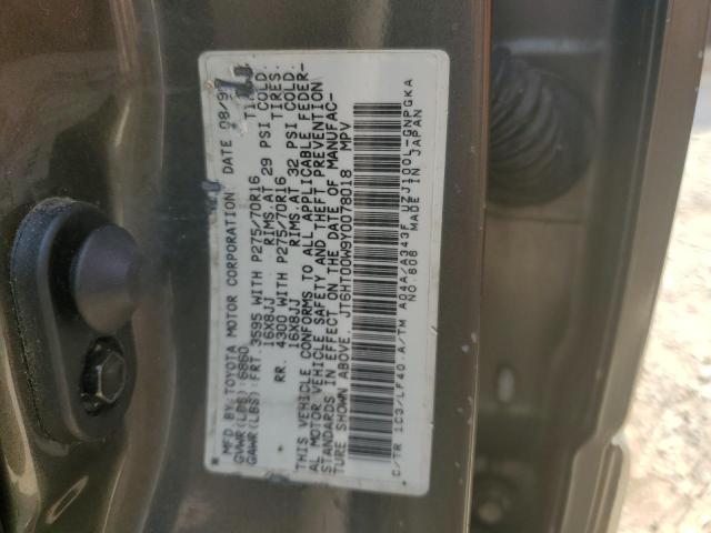 Photo 11 VIN: JT6HT00W9Y0078018 - LEXUS LX 470 