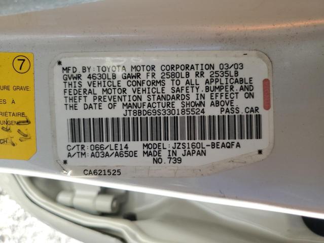 Photo 11 VIN: JT8BD69S330185524 - LEXUS GS300 