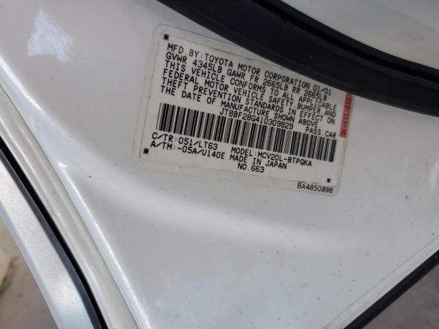 Photo 11 VIN: JT8BF28G410309829 - LEXUS ES300 