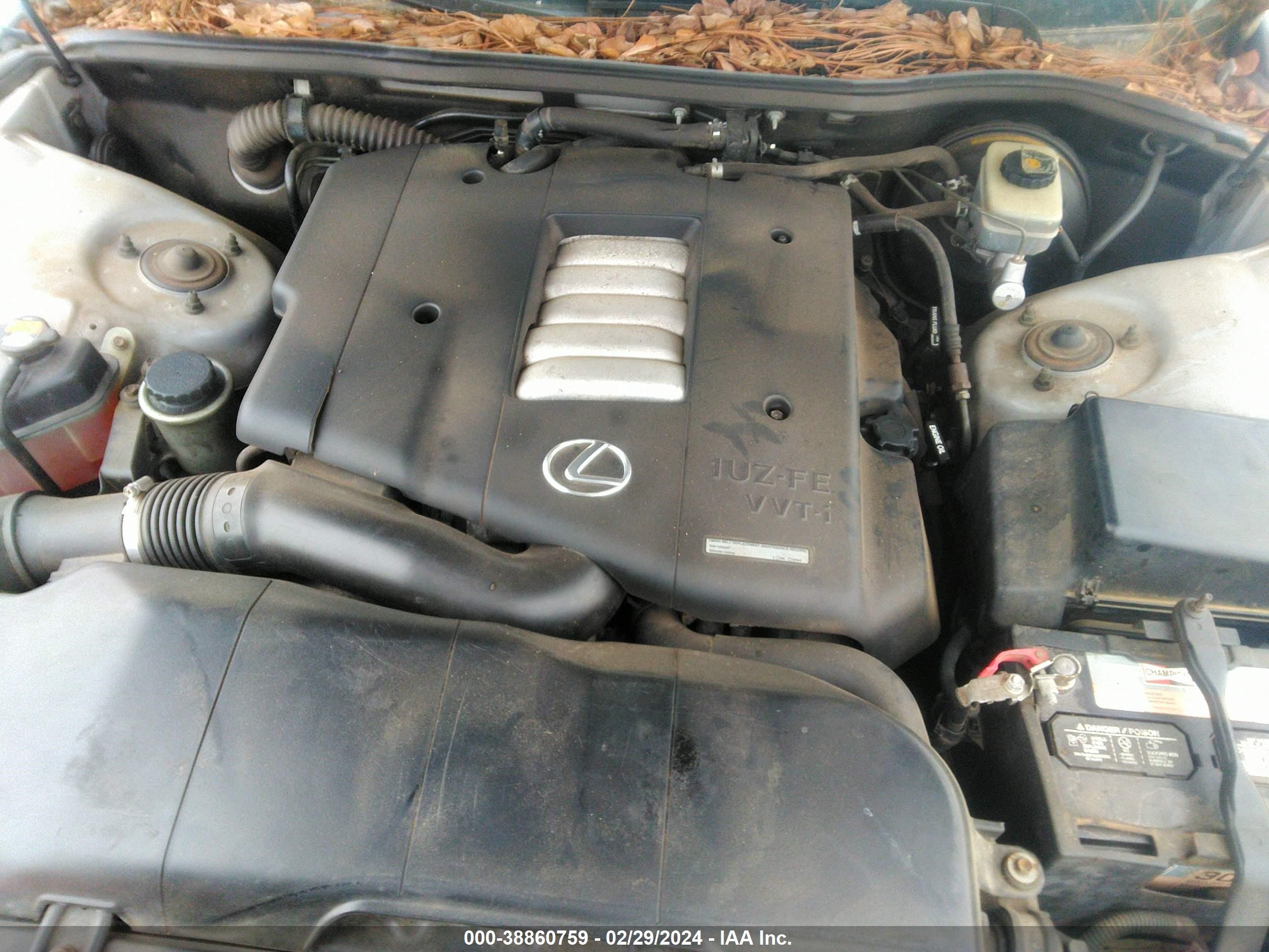 Photo 9 VIN: JT8BH28F1W0110441 - LEXUS LS 