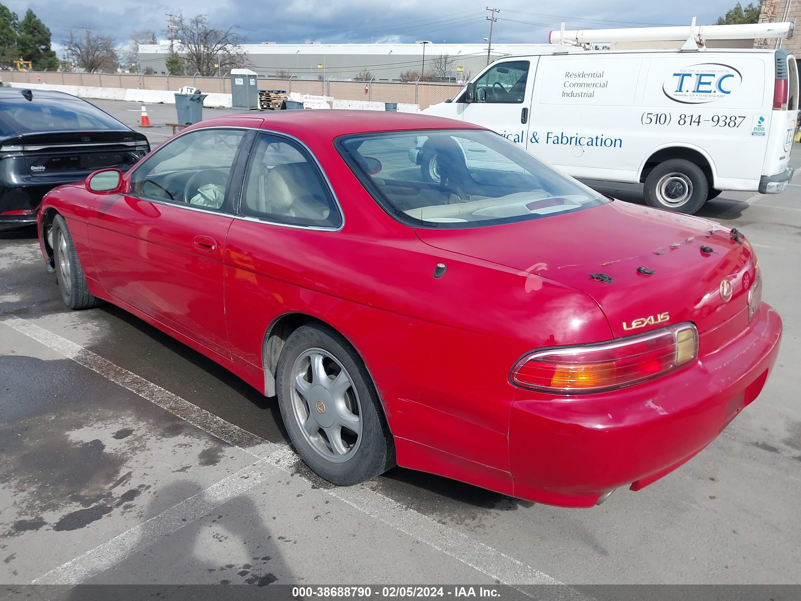 Photo 2 VIN: JT8CD32Z3V0039718 - LEXUS SC 