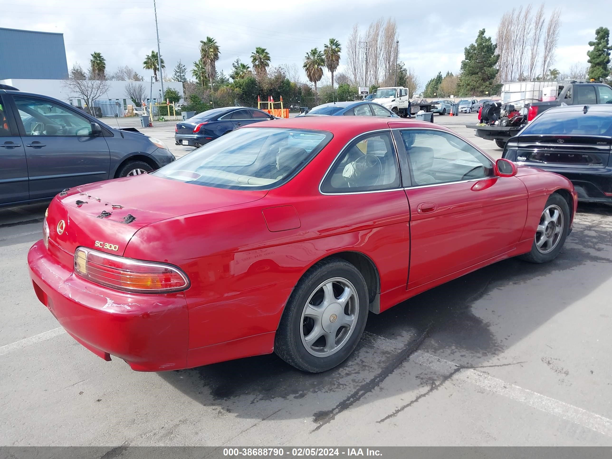 Photo 3 VIN: JT8CD32Z3V0039718 - LEXUS SC 