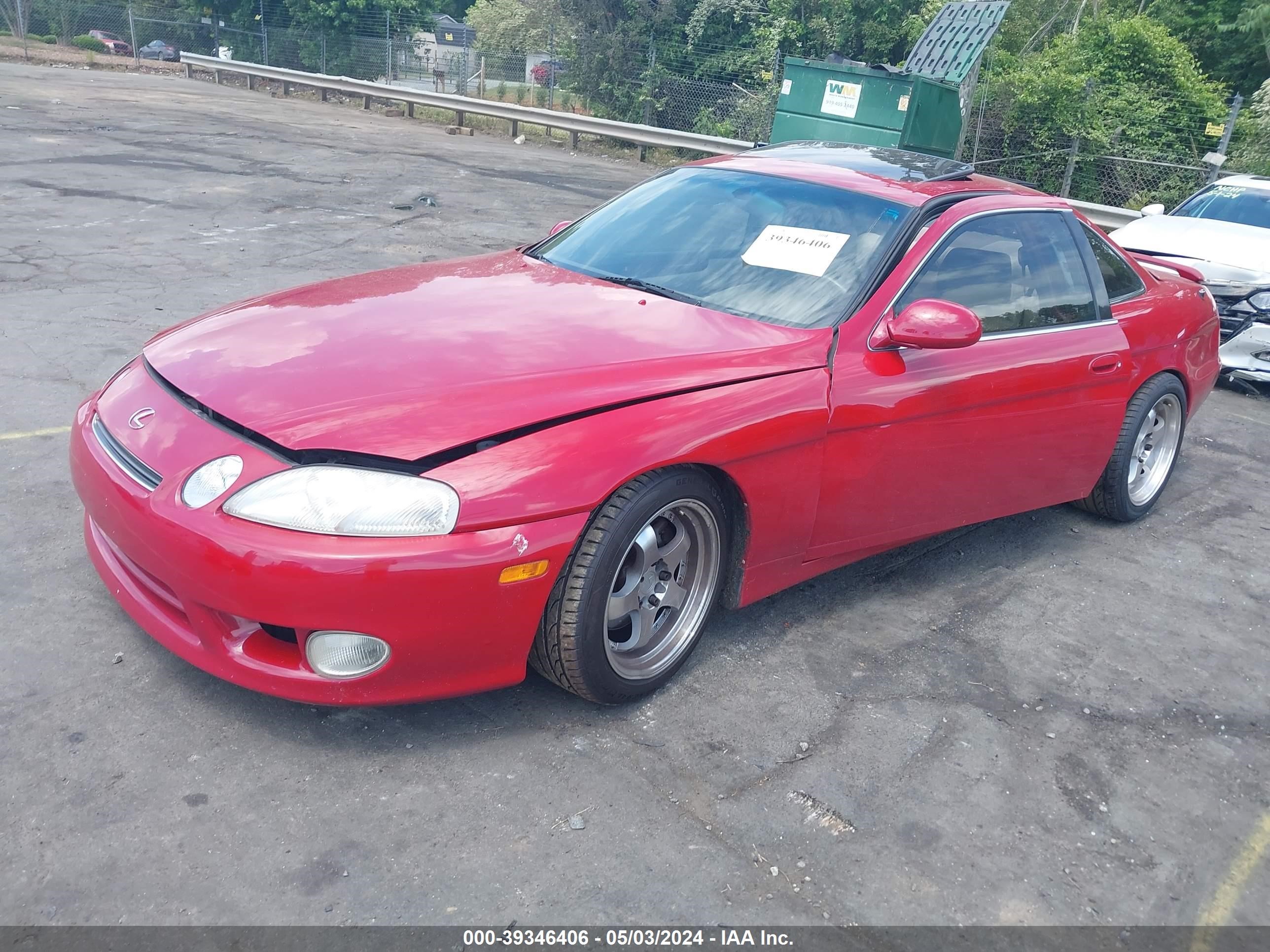 Photo 1 VIN: JT8CH32Y2W1001260 - LEXUS SC 