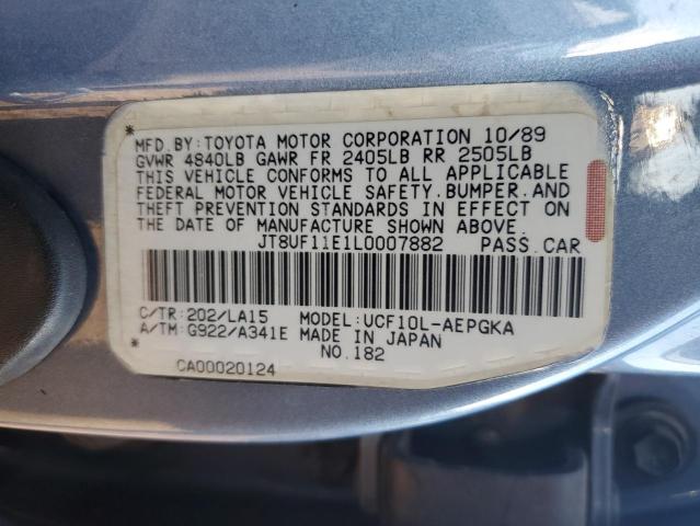 Photo 12 VIN: JT8UF11E1L0007882 - LEXUS LS400 