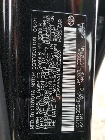 Photo 11 VIN: JTDAAAAA1MA002323 - TOYOTA MIRAI 