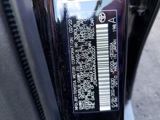 Photo 11 VIN: JTDAAAAA4NA005220 - TOYOTA MIRAI LE 