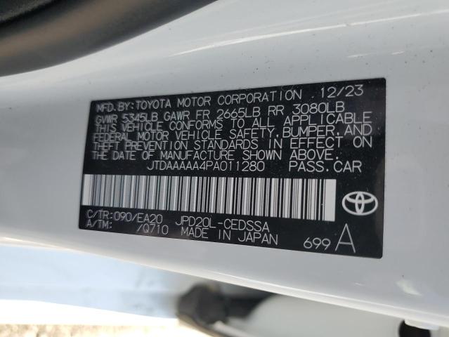 Photo 11 VIN: JTDAAAAA4PA011280 - TOYOTA MIRAI 