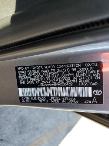 Photo 11 VIN: JTDAAAAA8PA008432 - TOYOTA MIRAI 