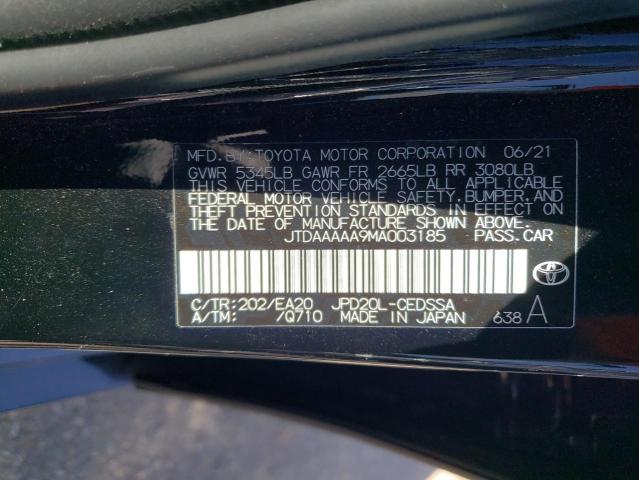 Photo 11 VIN: JTDAAAAA9MA003185 - TOYOTA MIRAI 