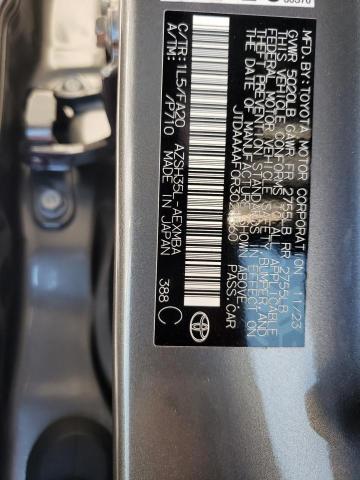 Photo 11 VIN: JTDAAAAF0R3023560 - TOYOTA CROWN XLE 