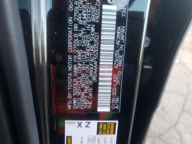 Photo 11 VIN: JTDAAAAF5S3032521 - TOYOTA CROWN XLE 