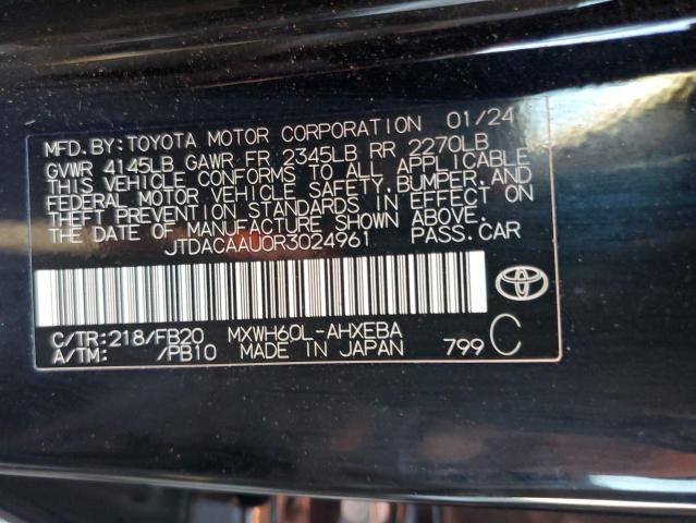 Photo 12 VIN: JTDACAAU0R3024961 - TOYOTA PRIUS LE 