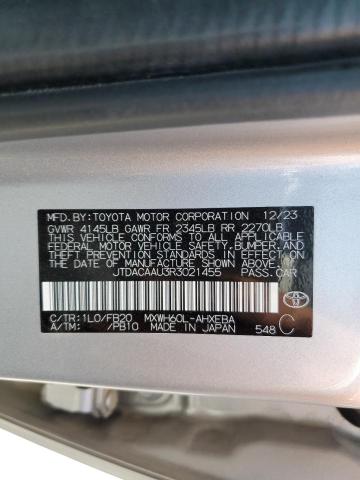 Photo 12 VIN: JTDACAAU3R3021455 - TOYOTA PRIUS LE 