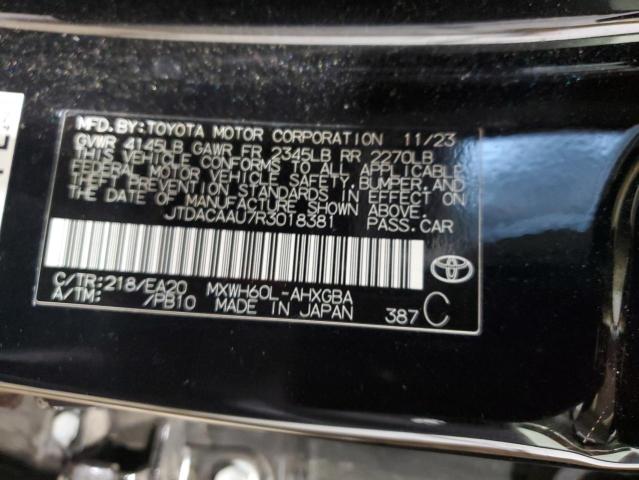 Photo 11 VIN: JTDACAAU7R3018381 - TOYOTA PRIUS LE 