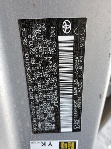 Photo 11 VIN: JTDADABU9R3015428 - TOYOTA PRIUS LE 