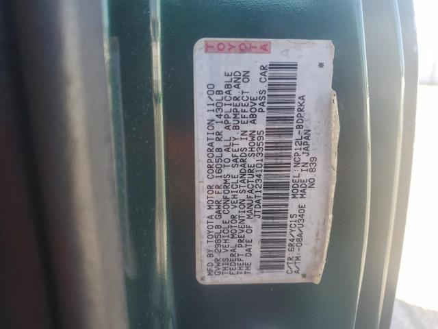 Photo 11 VIN: JTDAT123410133595 - TOYOTA ECHO 