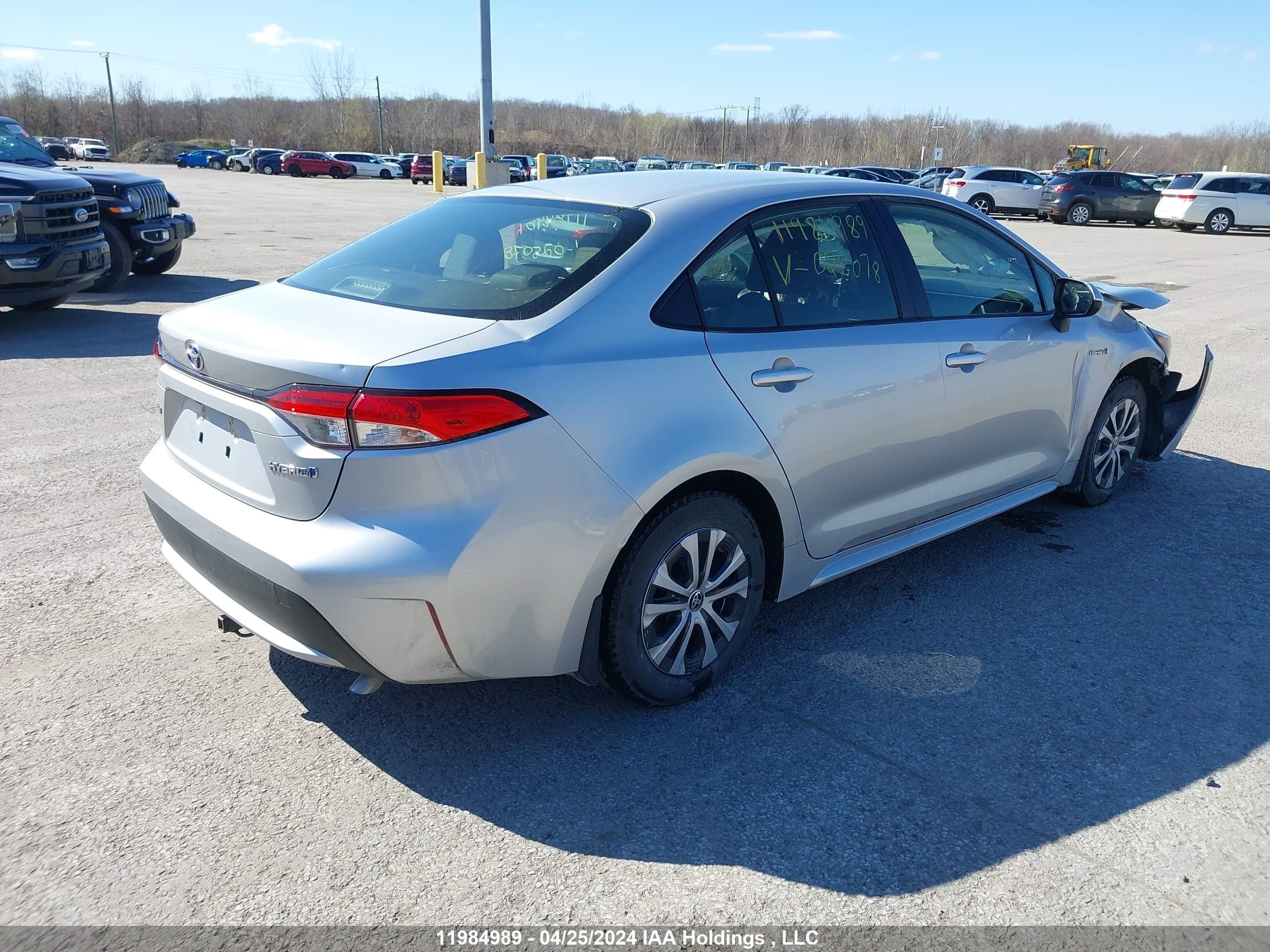 Photo 3 VIN: JTDBBRBE8LJ025078 - TOYOTA COROLLA 