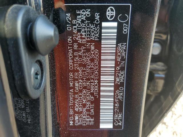 Photo 11 VIN: JTDBCMFE0R3045509 - TOYOTA COROLLA LE 