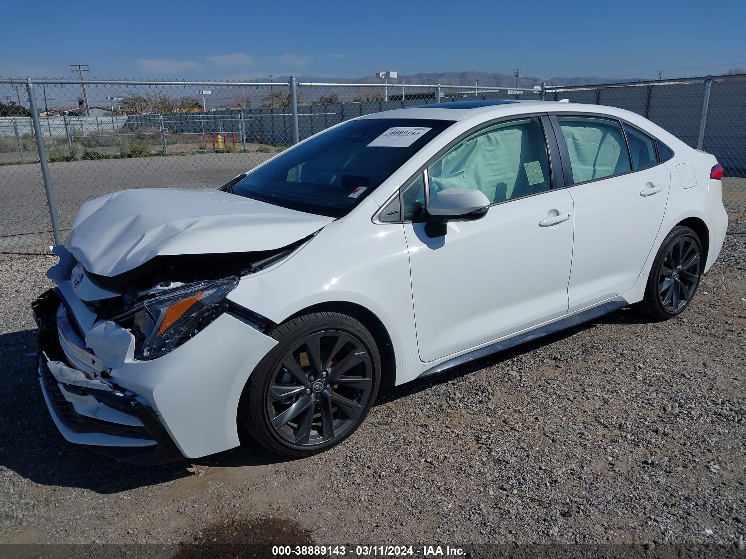 Photo 1 VIN: JTDBCMFEXPJ015037 - TOYOTA COROLLA 