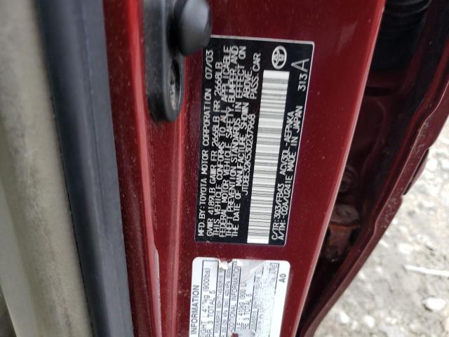 Photo 11 VIN: JTDBE32K530237968 - TOYOTA CAMRY LE 