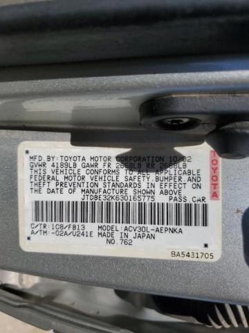 Photo 11 VIN: JTDBE32K630165775 - TOYOTA CAMRY 