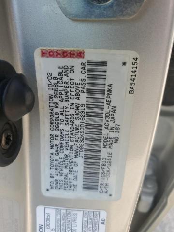 Photo 11 VIN: JTDBE32K930162319 - TOYOTA CAMRY 