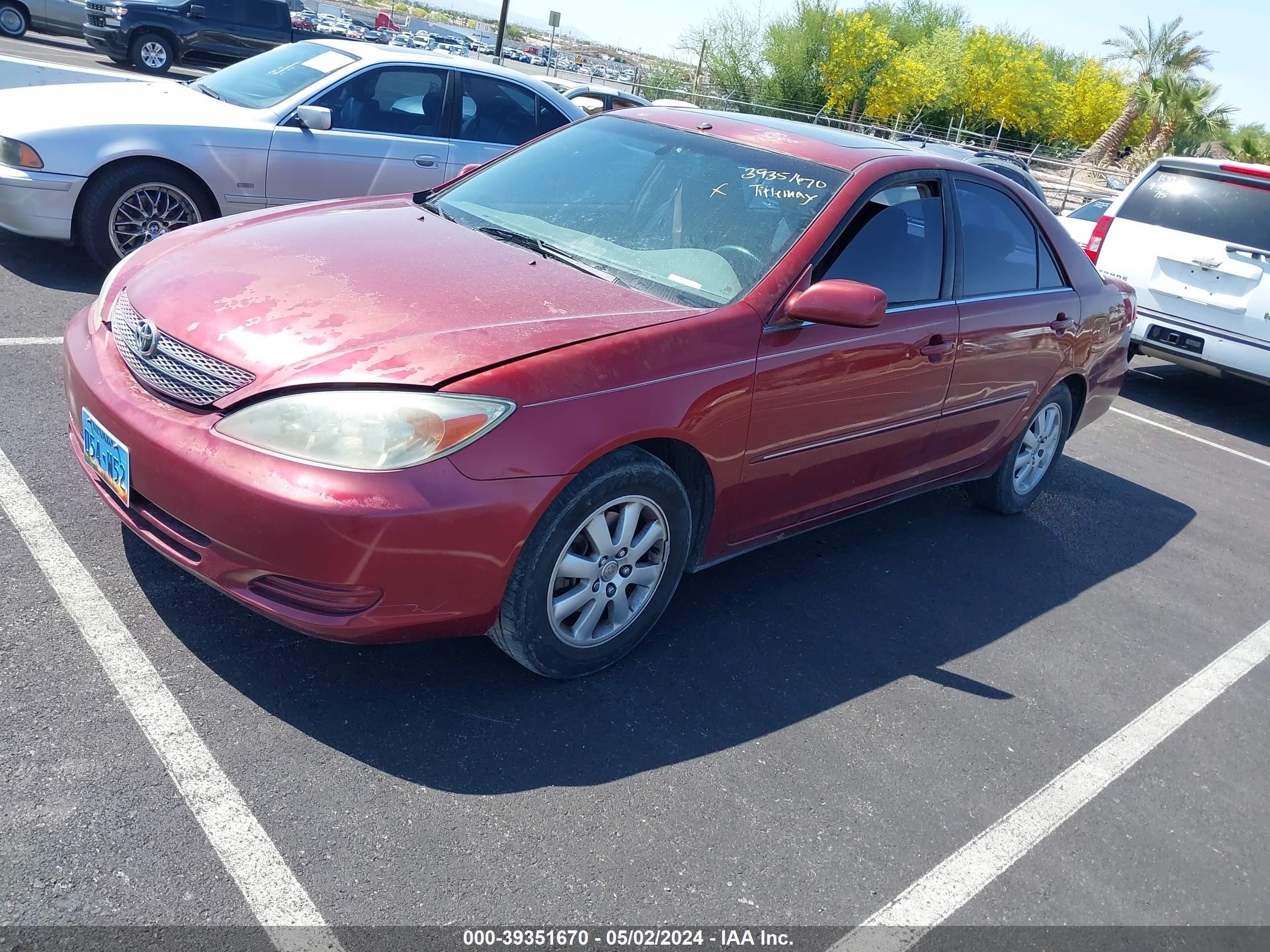 Photo 1 VIN: JTDBF30K020003428 - TOYOTA CAMRY 