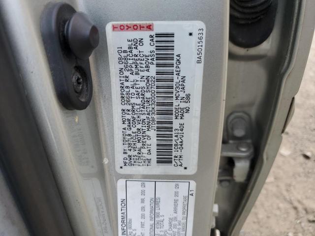 Photo 11 VIN: JTDBF30K320007022 - TOYOTA CAMRY LE 