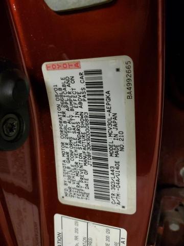 Photo 11 VIN: JTDBF30K920006893 - TOYOTA CAMRY 