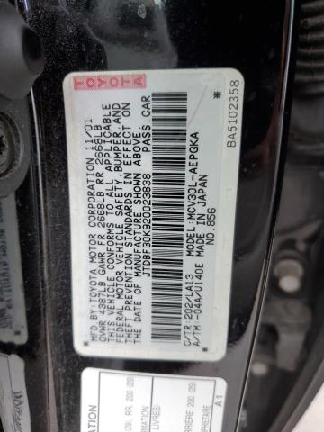 Photo 12 VIN: JTDBF30K920023838 - TOYOTA CAMRY 