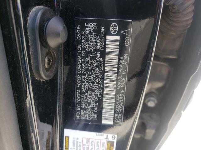 Photo 9 VIN: JTDBF32K050165738 - TOYOTA CAMRY LE 